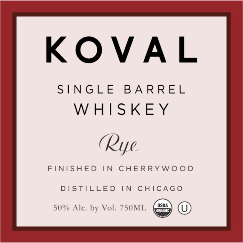 Koval Cherrywood Finish Rye - Goro&