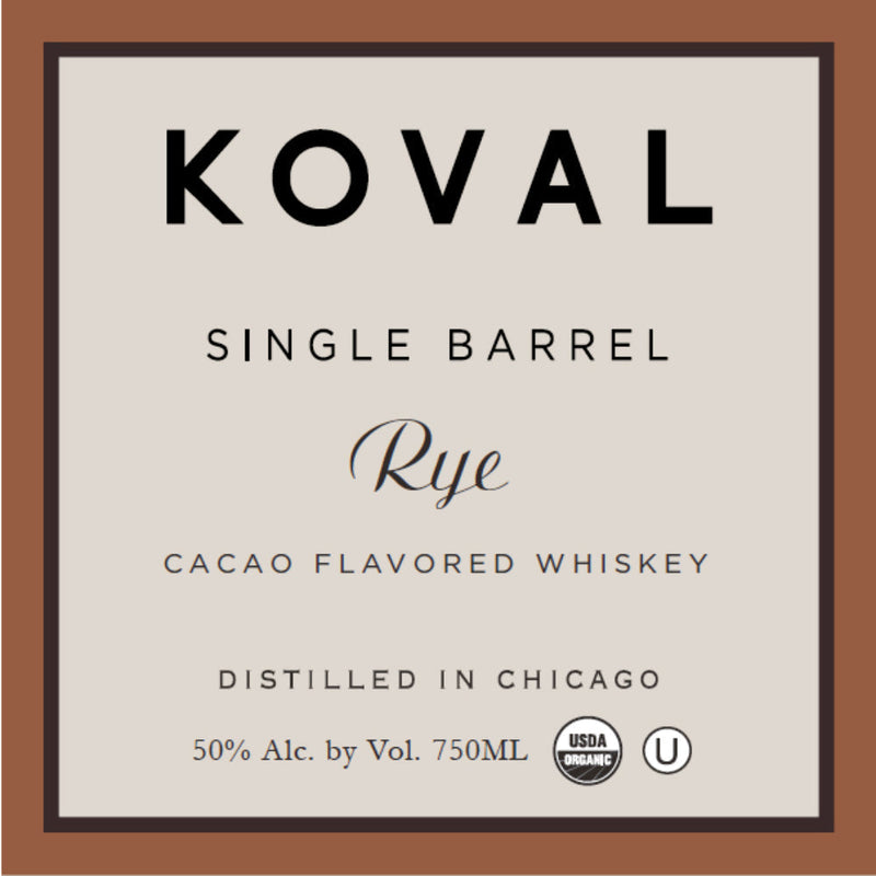 Koval Cocao Flavored Rye - Goro&