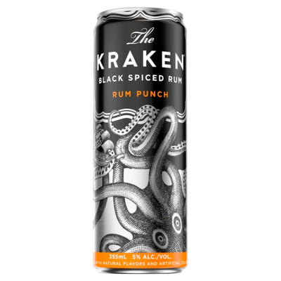 Kraken Black Spiced Rum Punch Cocktail 4PK - Goro's Liquor
