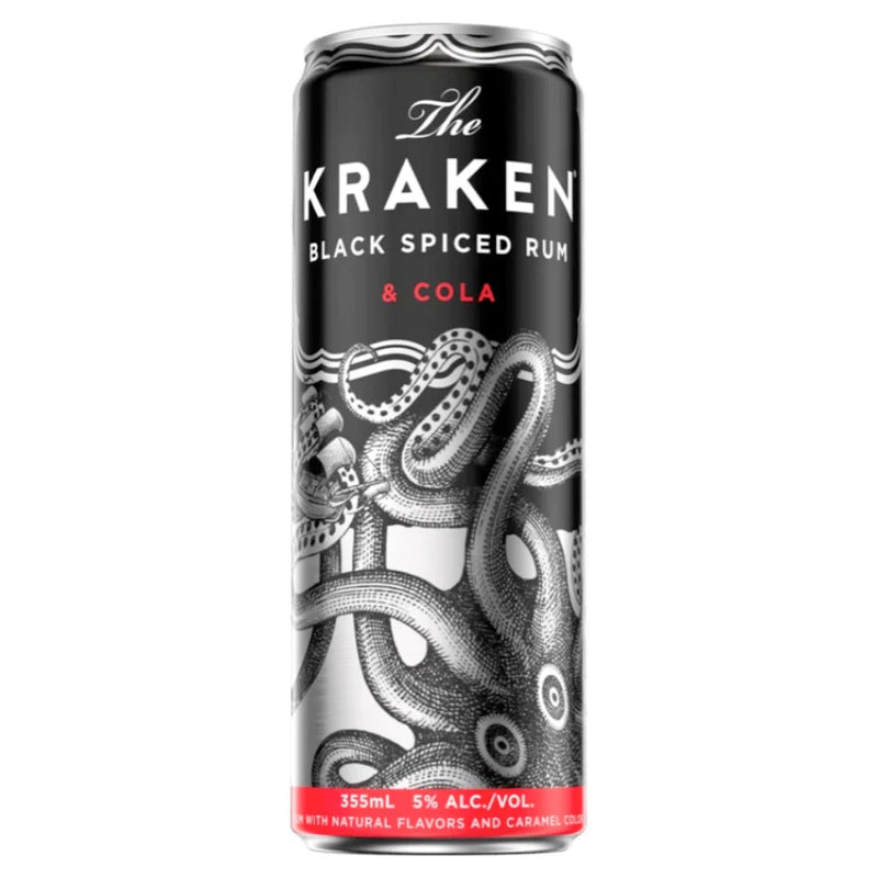 Kraken Black Spiced Rum & Cola Cocktail 4PK - Goro&