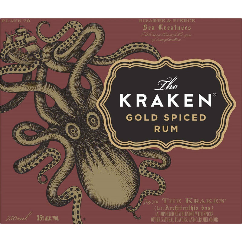 Kraken Gold Spiced Rum 1.75L - Goro&