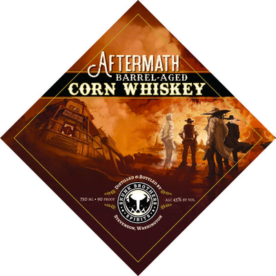 Skunk Brothers Aftermath Barrel Aged Corn Whiskey - Goro's Liquor