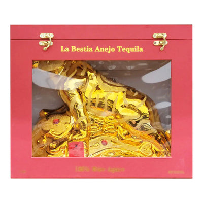 La Bestia Tiger Anejo Tequila 1.75mL - Goro's Liquor