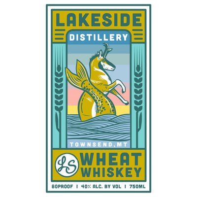 Lakeside Distillery Wheat Whiskey - Goro's Liquor