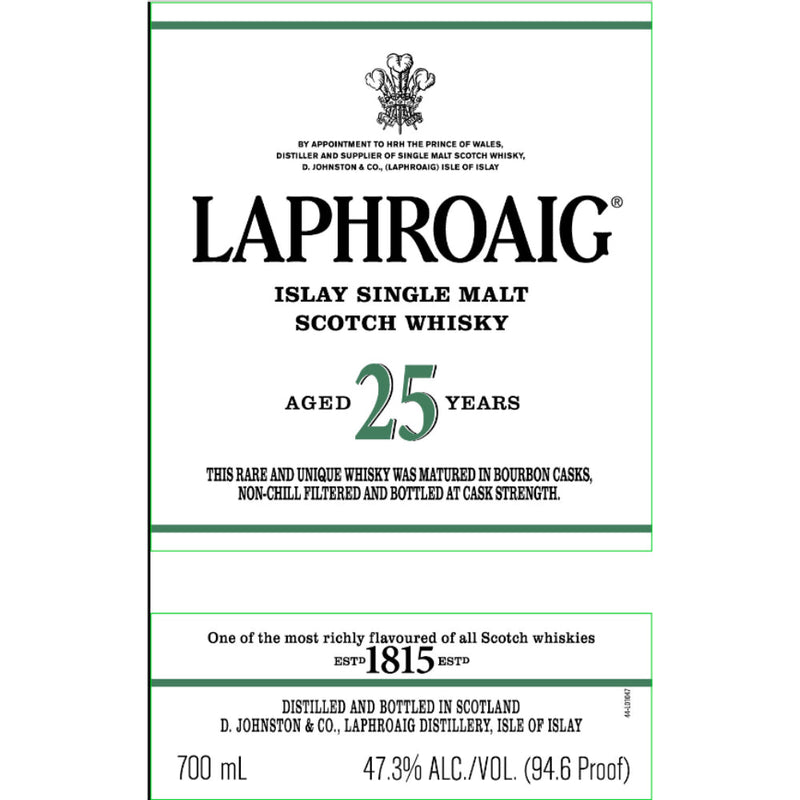 Laphroaig 25 Year Old Cask Strength 2023 Edition - Goro&