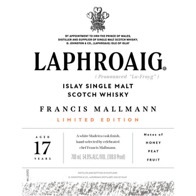 Laphroaig Francis Mallmann Limited Edition 17 Year Old - Goro's Liquor