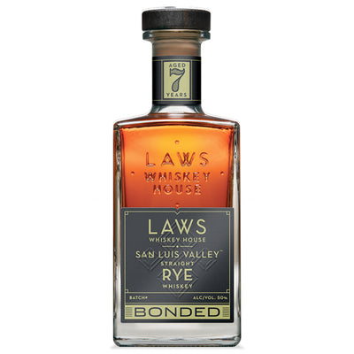 Laws 7 Year Old Bottled in Bond Straight Rye - Goro's Liquor