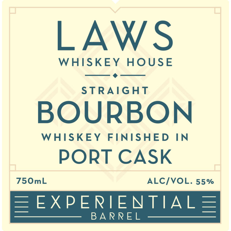 Laws Experiential Barrel Straight Bourbon Finished in Port Cask - Goro&