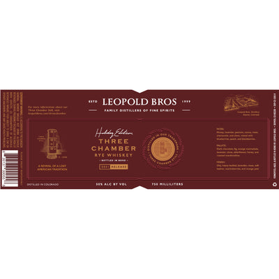 Leopold Bros Three Chamber Bottled in Bond Rye - Goro's Liquor