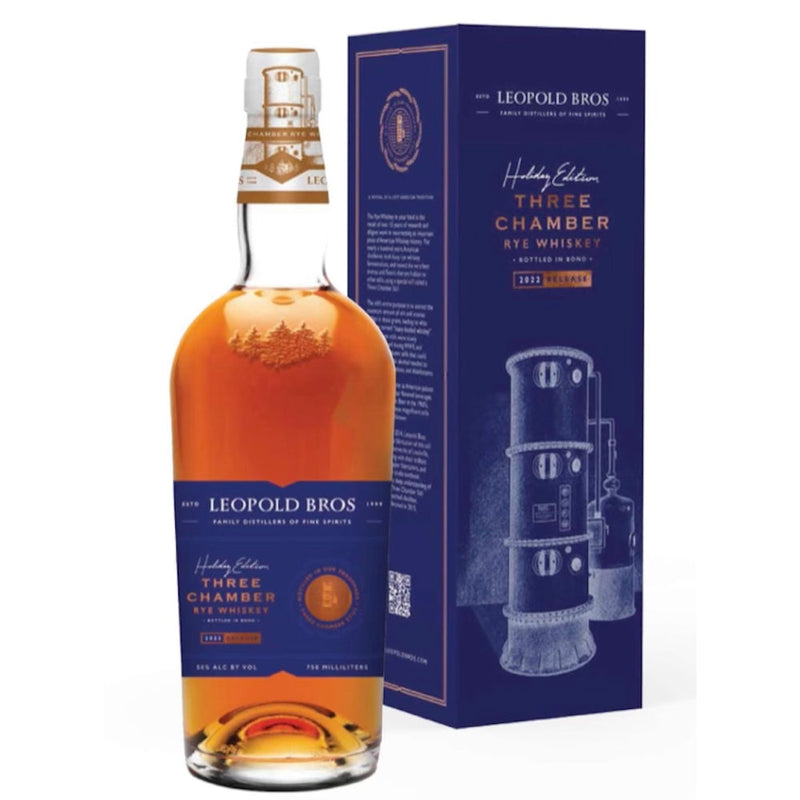 Leopold Bros Three Chamber Rye Holiday Edition 2022 Release - Goro&