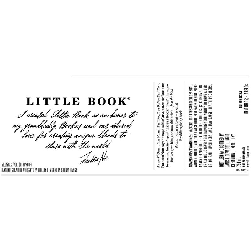 Little Book Blended Straight Whiskeys Partially Finished in Sherry Casks - Goro&