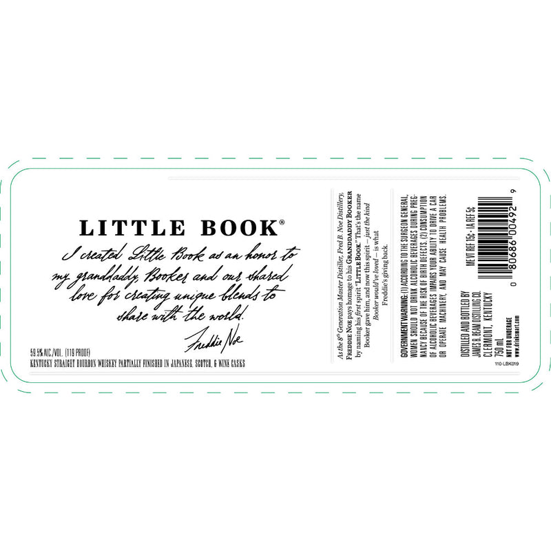 Little Book Bourbon Partially Finished in Japanese, Scotch, & Wine Casks - Goro&