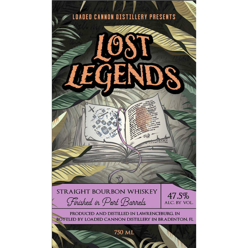 Loaded Cannon Lost Legends Bourbon Finished in Port Barrels - Goro&