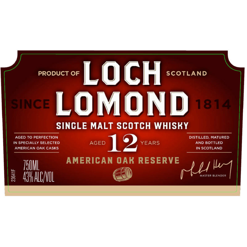 Loch Lomond 12 Year Old American Oak Reserve - Goro&