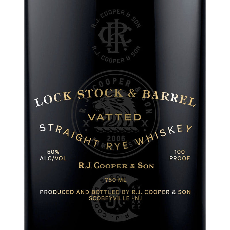 Lock Stock & Barrel Vatted Straight Rye - Goro&