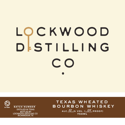 Lockwood Distilling Texas Wheated Bourbon Whiskey - Goro's Liquor