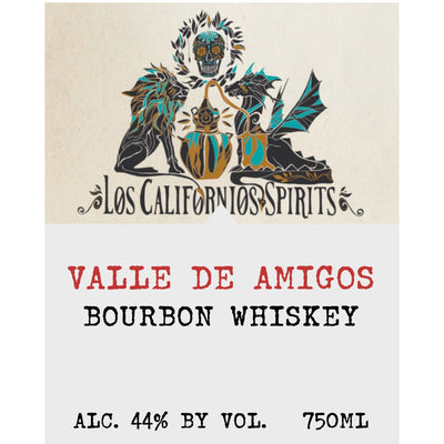 Los Californios Spirits Valle de Amigos Bourbon - Goro's Liquor