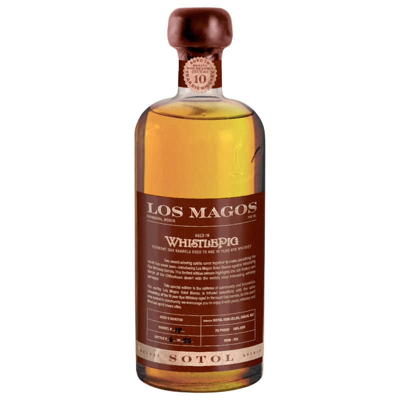 Los Magos Barrel Aged Sotol WhistlePig Edition 