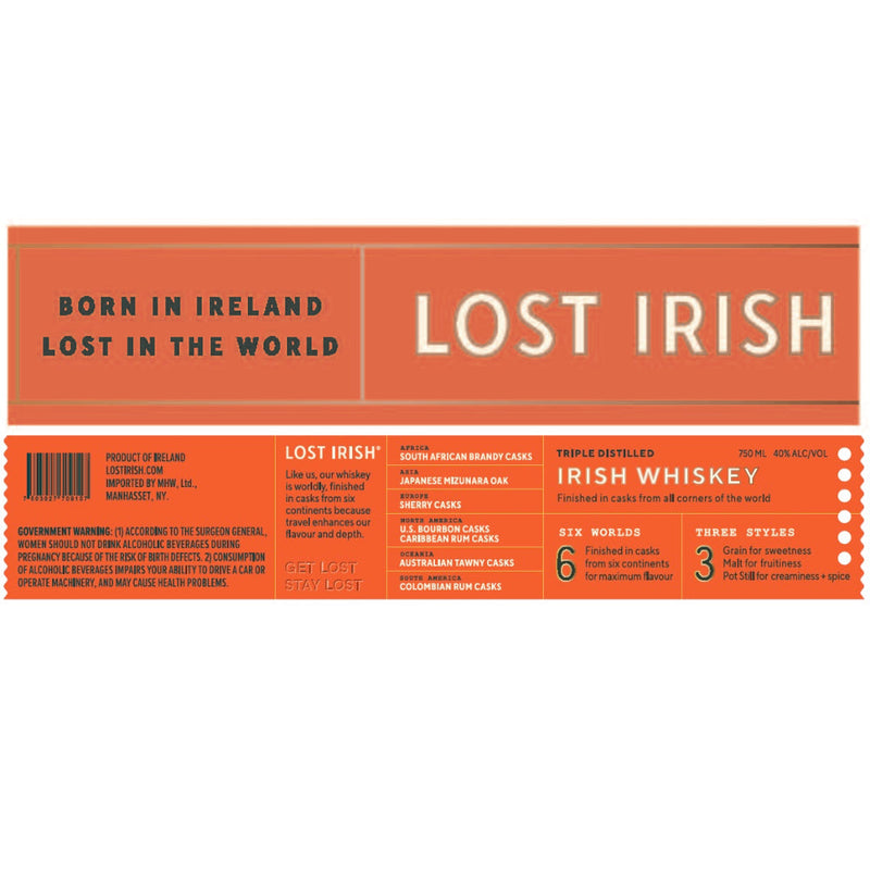 Lost Irish Whiskey - Goro&