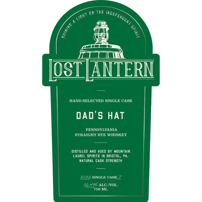 Lost Lantern Dad’s Hat Pennsylvania Straight Rye - Goro's Liquor