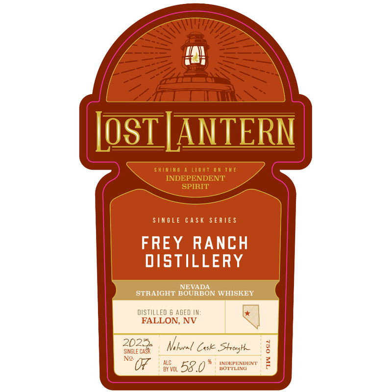 Lost Lantern Frey Ranch 5 Year Old Nevada Straight Bourbon - Goro&