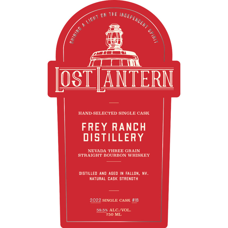Lost Lantern Frey Ranch Nevada Straight Bourbon - Goro&