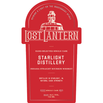 Lost Lantern Starlight Distillery Indiana Straight Bourbon - Goro's Liquor