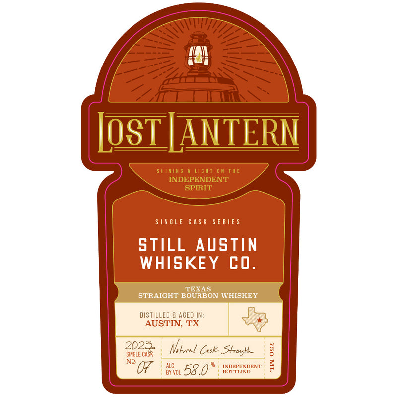 Lost Lantern Still Austin 4 Year Old Texas Straight Bourbon - Goro&