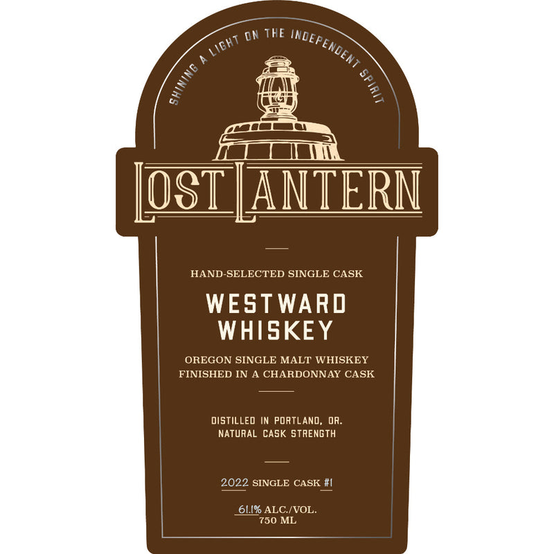 Lost Lantern Westward Whiskey Chardonnay Cask Finished - Goro&