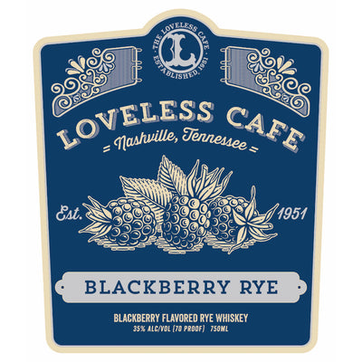 Loveless Cafe Blackberry Rye Whiskey - Goro's Liquor