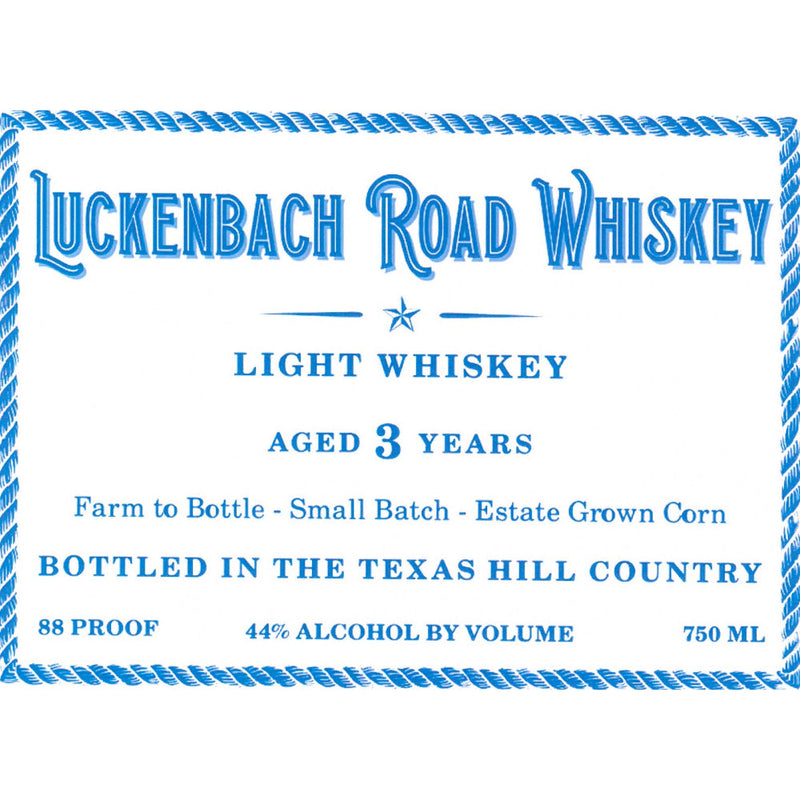 Luckenbach Road Light Whiskey - Goro&