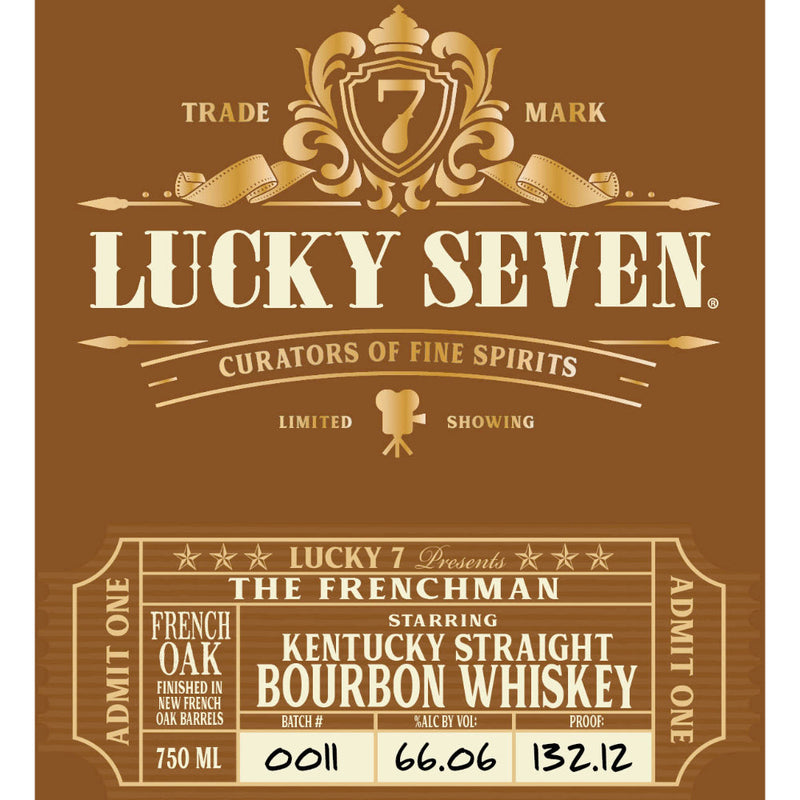 Lucky Seven The Frenchman Bourbon Finished in French Oak Barrels - Goro&