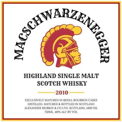 MacSchwerzenegger Highland Single Malt Scotch - Goro's Liquor