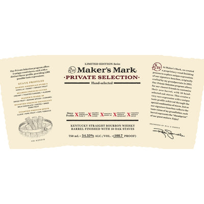 Maker’s Mark Private Selection Limited Edition Series - Goro's Liquor