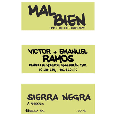 Mal Bien Victor + Emanuel Ramos Sierra Negra - Goro's Liquor