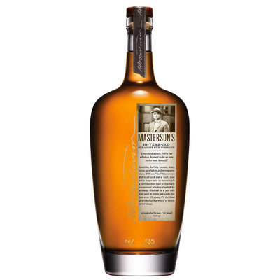 Masterson's 10 Year Old Rye Whiskey - Goro's Liquor