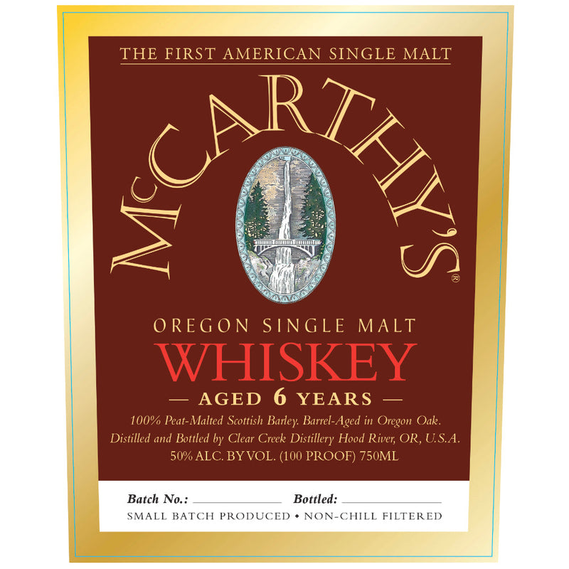 McCarthy’s 6 Year Old Oregon Single Malt - Goro&