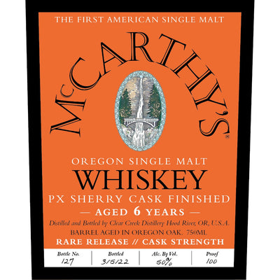 McCarthy’s 6 Year PX Sherry Cask Finished Single Malt - Goro's Liquor
