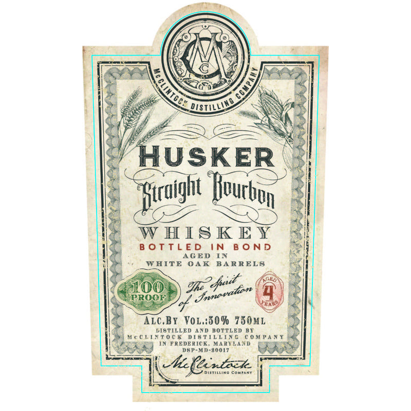 McClintock Husker Bottled in Bond Straight Bourbon - Goro&