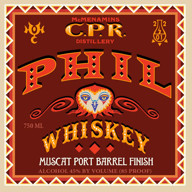 McMenamins Phil Muscat Port Barrel Finish Whiskey - Goro&