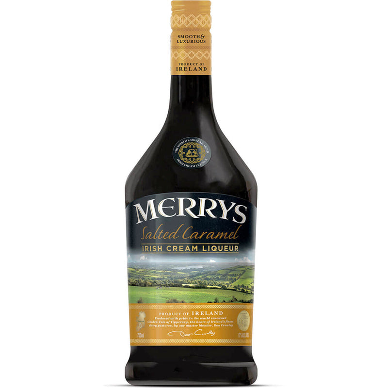 Merrys Salted Caramel Irish Cream Liqueur - Goro&