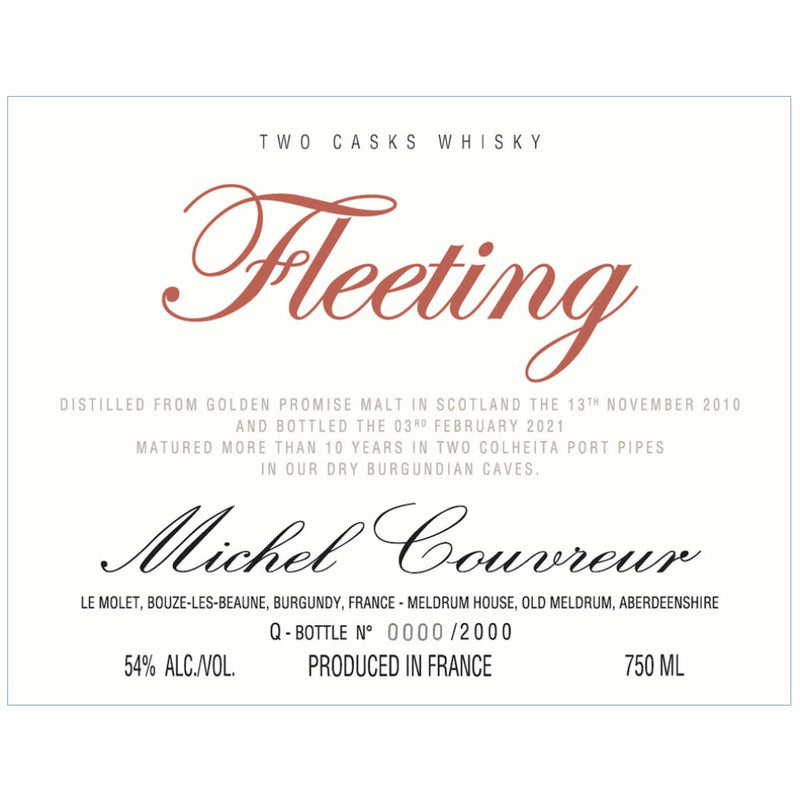 Michel Couvreur Fleeting 2021 - Goro&