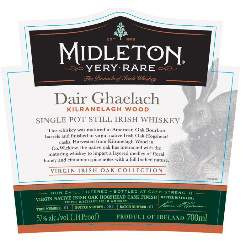 Midleton Very Rare Dair Ghaelach Kilranelagh Wood - Goro&