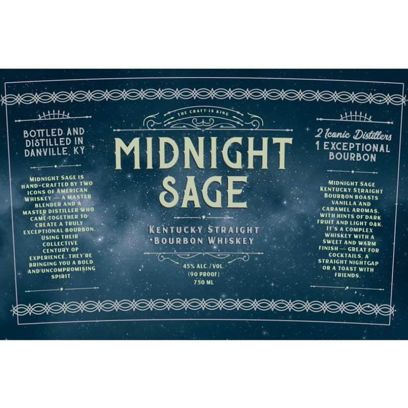 Midnight Sage Kentucky Straight Bourbon - Goro&