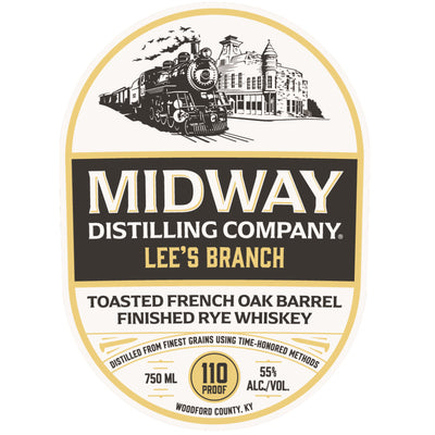 Midway Lee’s Branch Toasted French Oak Barrel Finished Rye - Goro's Liquor