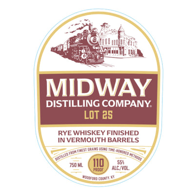 Midway Lot 25 Rye Finished in Vermouth Barrels - Goro's Liquor