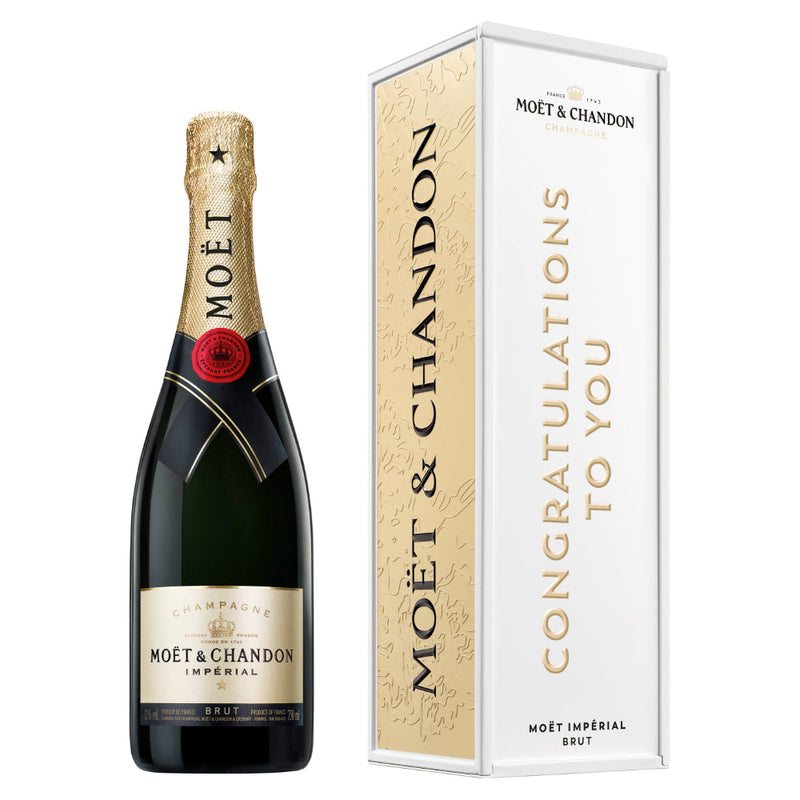 Moët Impérial Brut "Congratulations To You" Metal Box - Goro&