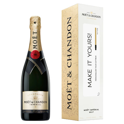 Moët Impérial Brut "Make It Yours" Cardboard Box - Goro's Liquor