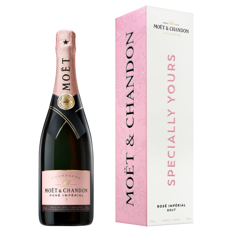 Moët Impérial Rosé "Specially Yours" Cardboard Box - Goro&