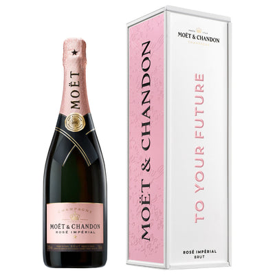 Moët Impérial Rosé "To Your Future" Cardboard Box - Goro's Liquor